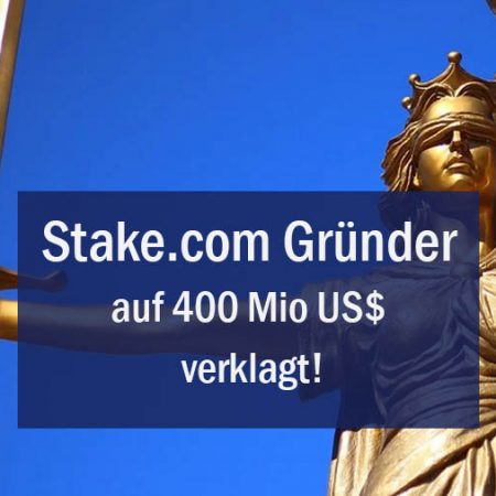 Stake.com Gründer verklagt