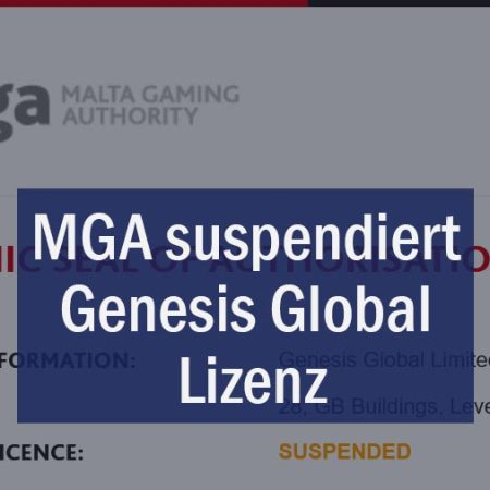 MGA suspendiert Genesis Global Ltd. Lizenz